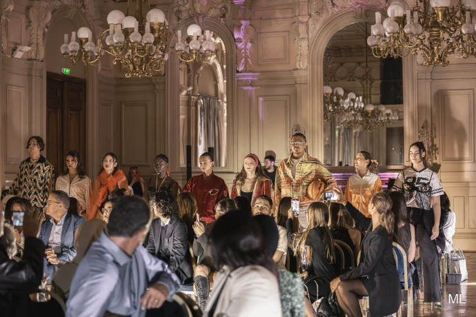 Desfile de moda de los estudiantes de la EIDM Nice 2024 — foto 2