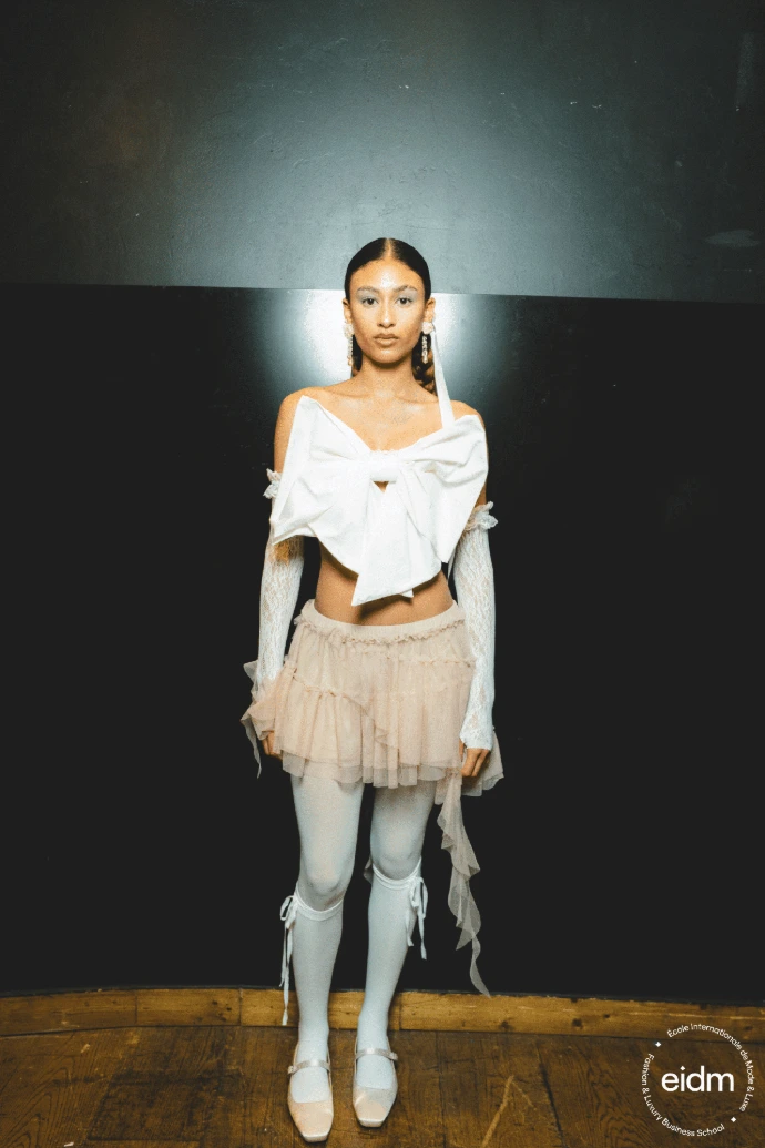 Collection Sorority Swans présentée au défilé Run to Fashion de l'EIDM Paris — photo 3