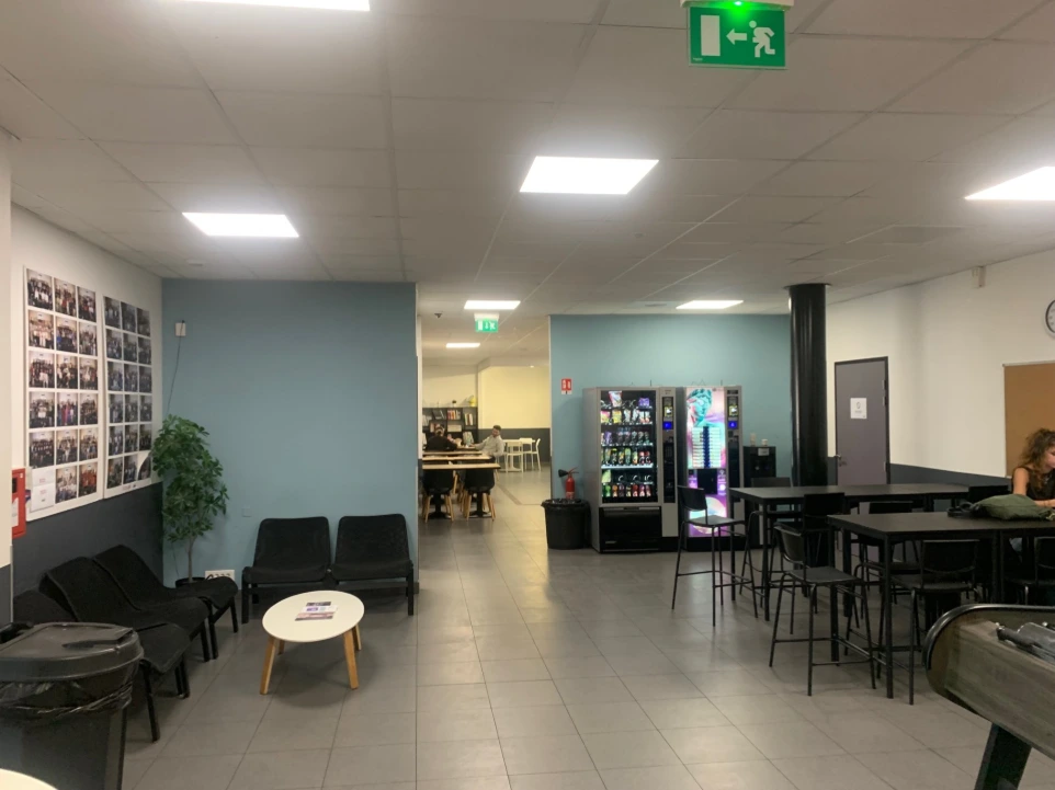 Espace détente du campus EIDM de Montpellier