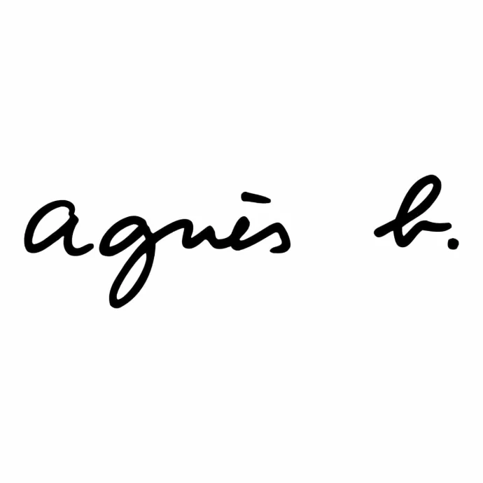 Logo Agnès B, entreprise partenaire de l'EIDM