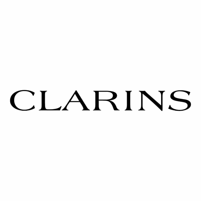 Logo Clarins, marque de cosmétiques partenaire de l'EIDM