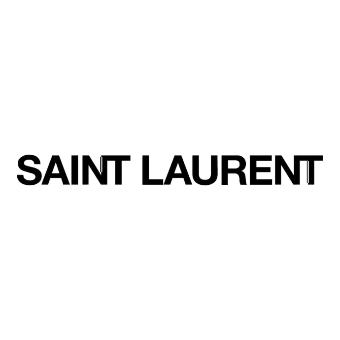 Logo Saint Laurent, maison de luxe partenaire de l'EIDM