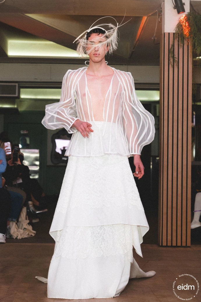 Collection Chaos présentée au défilé Fashion Fusion de l'EIDM Paris 2025 — photo 1