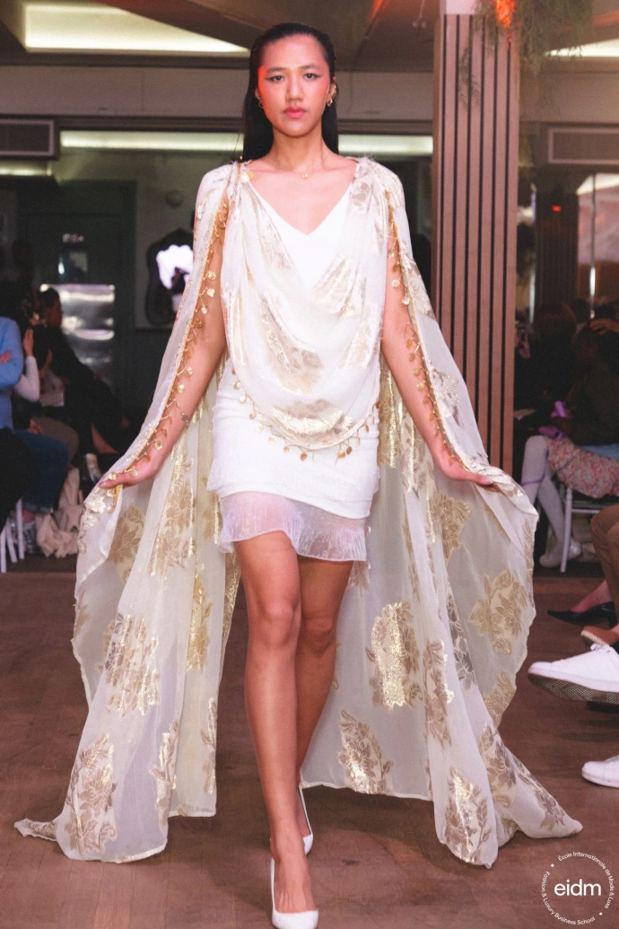 Collection Golden Lys présentée au défilé Fashion Fusion de l'EIDM Paris 2025 — photo 1