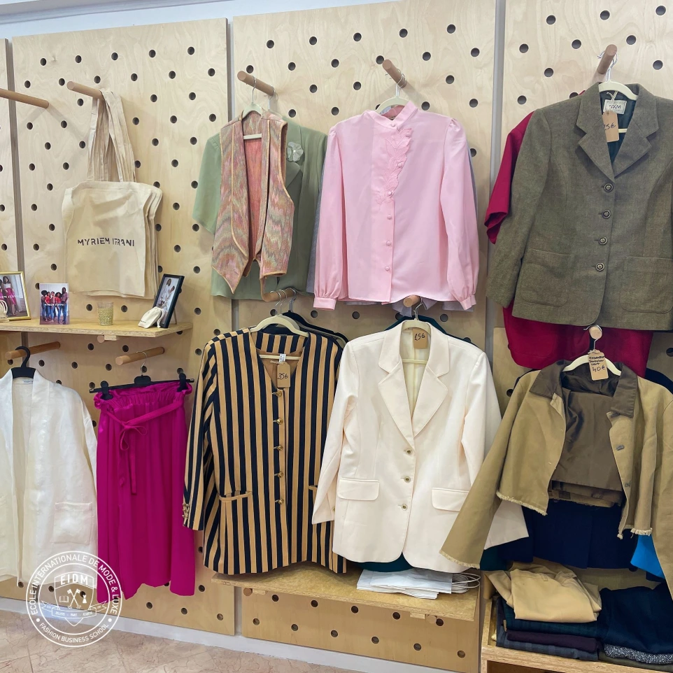 Pop-up store Nouvel Arrêt créé par les étudiants de l'EIDM